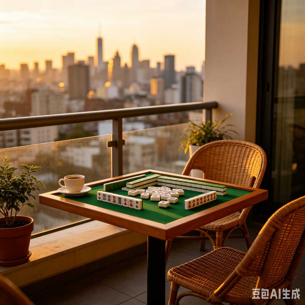 embossed mahjong set design