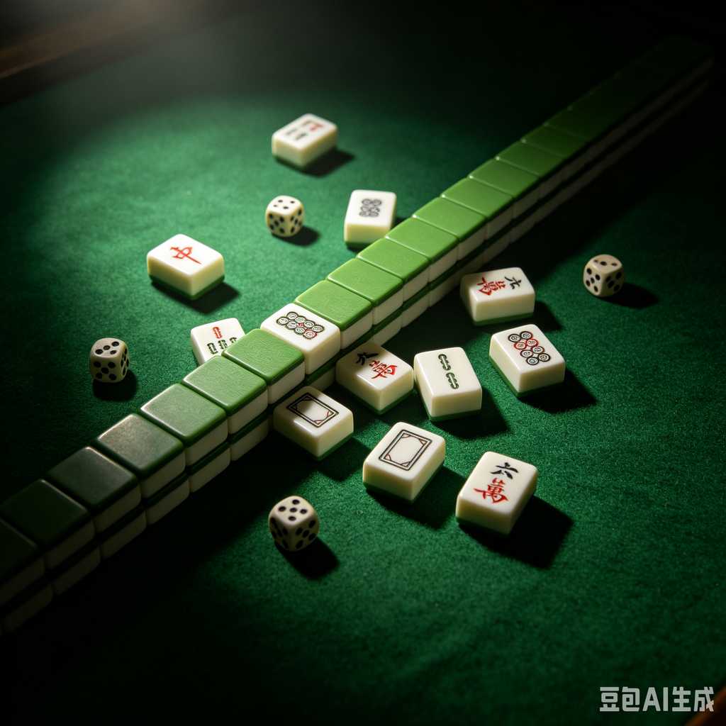 colorful mahjong score chips
